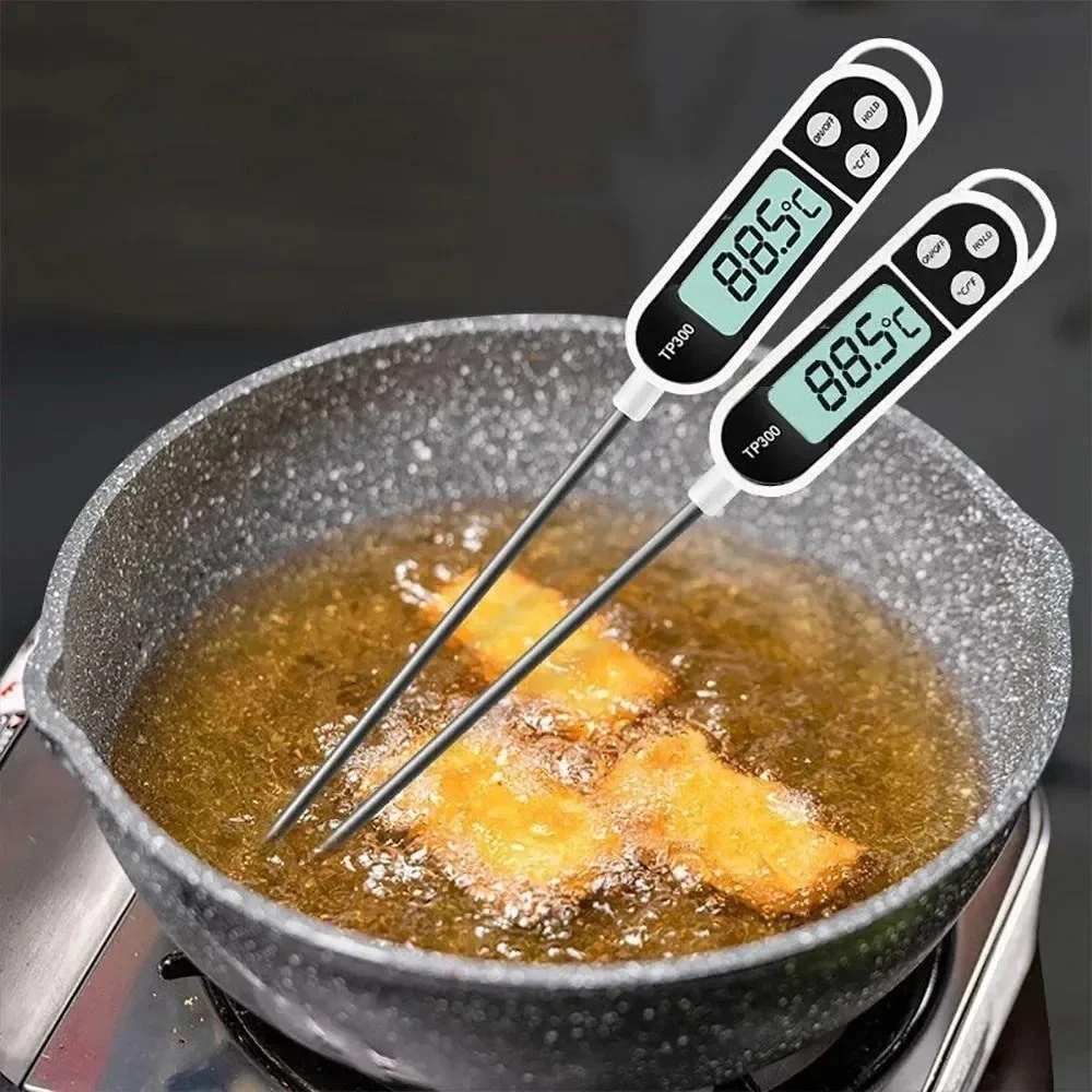 Kitchen Appliances Online - 1pc Stainless Steel Digital Probe Food