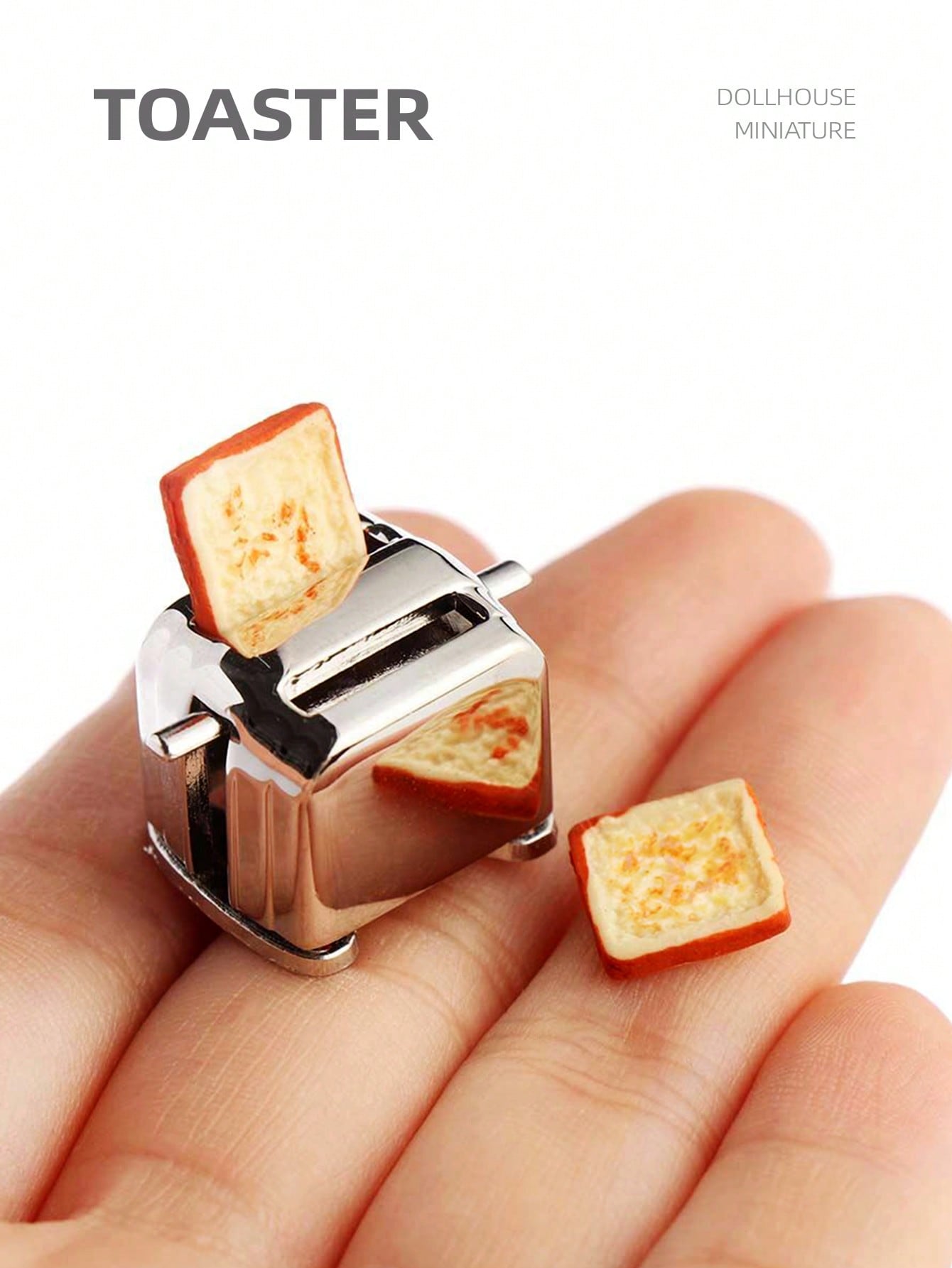 1:12 Dollhouse Miniature Toast - Kitchen Appliances Are ulasan dan harga