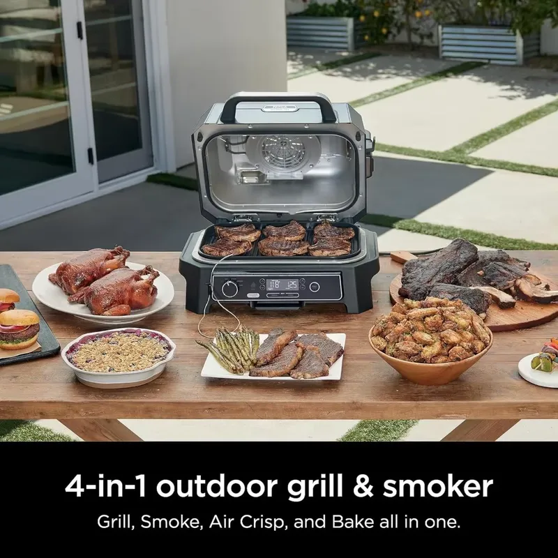 Woodfire ProXL 4-in-1 Outdoor  - Electric Smoker Bbq ulasan dan harga
