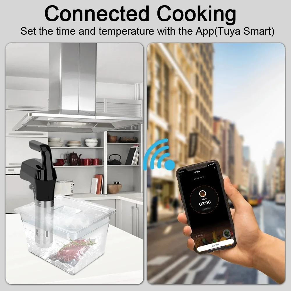 1100W Vacuum Sous Vide Cooker  - Sous Vide Immersion ulasan dan harga