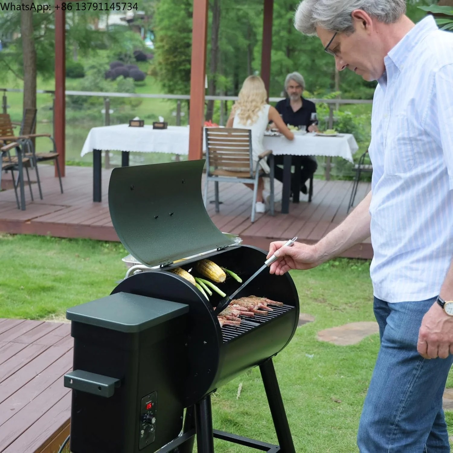 Electric Wood Pellet Smoker Gr - Electric Smoker Bbq ulasan dan harga