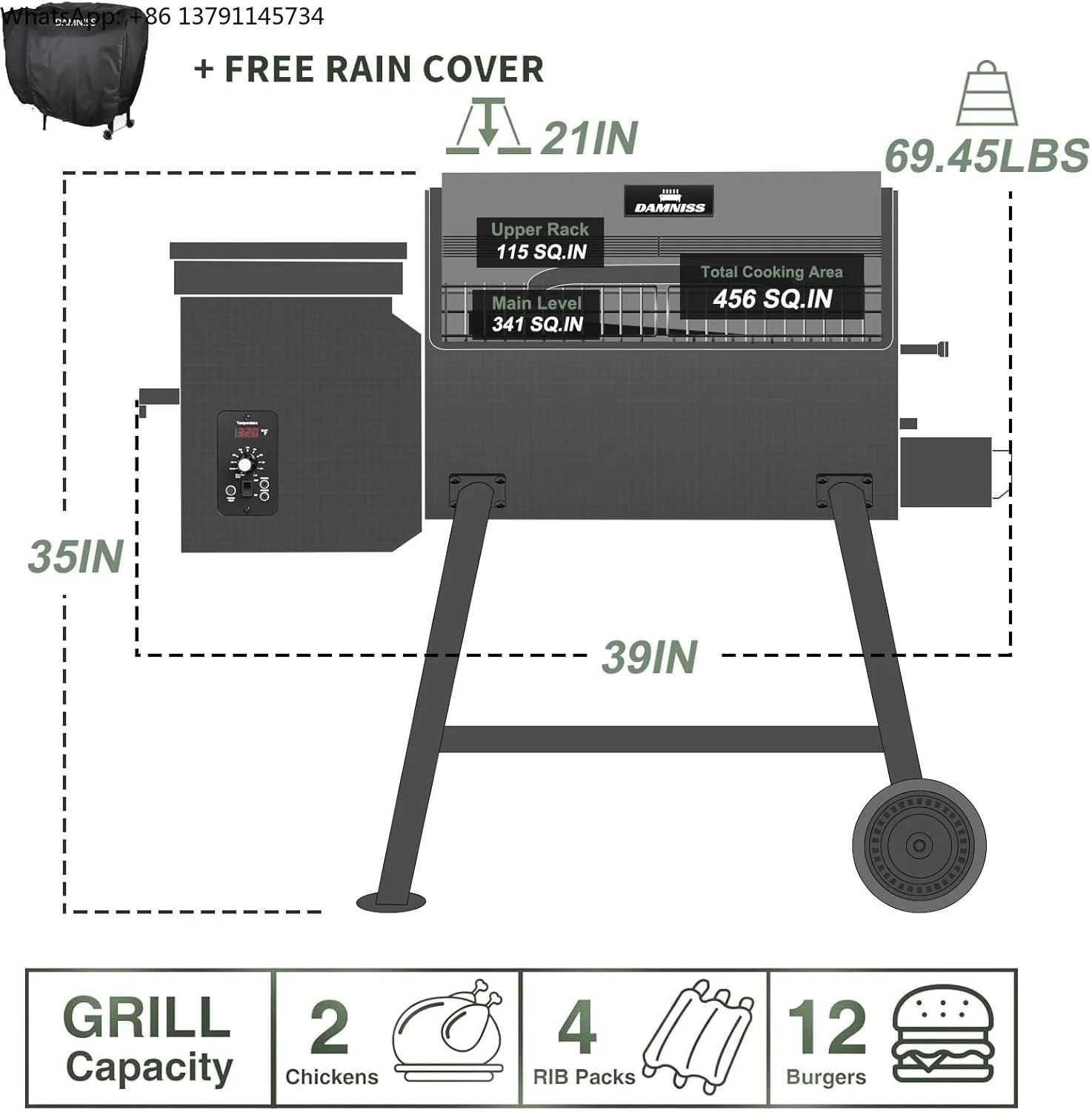 Electric Wood Pellet Smoker Gr - Electric Smoker Bbq ulasan dan harga