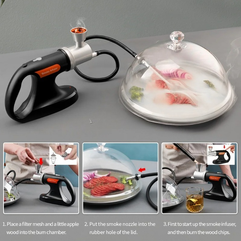 Portable USB Electric Food Smo - Electric Smoker Bbq ulasan dan harga