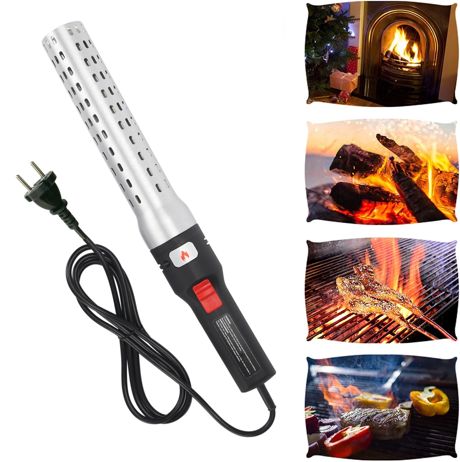 BBQ Starter Charcoal Lighter E - Electric Smoker Bbq ulasan dan harga
