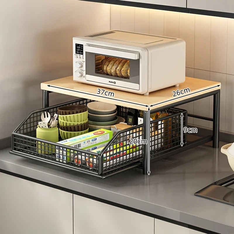 Modern Microwave Oven Rack, So - Kitchen Appliances Countertop ulasan dan harga
