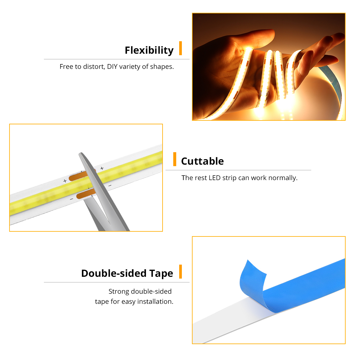 DC5V USB LED Under Cabinet Lig - Kitchen Appliances Online ulasan dan harga