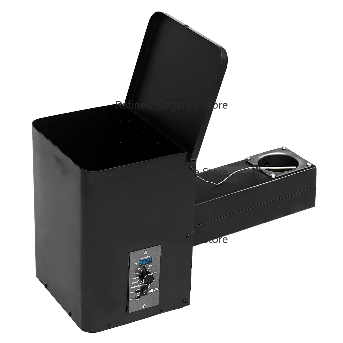 Pellet BBQ Smoker Hopper Assem - Electric Smoker Bbq ulasan dan harga