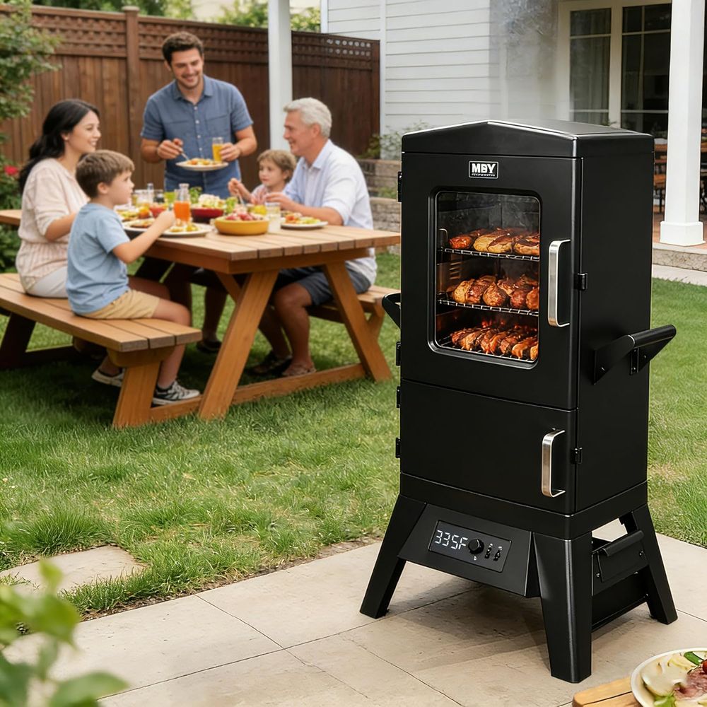 Large Capacity BBQ Electric Sm - Electric Smoker Bbq ulasan dan harga
