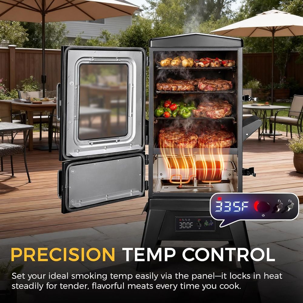 Large Capacity BBQ Electric Sm - Electric Smoker Bbq ulasan dan harga
