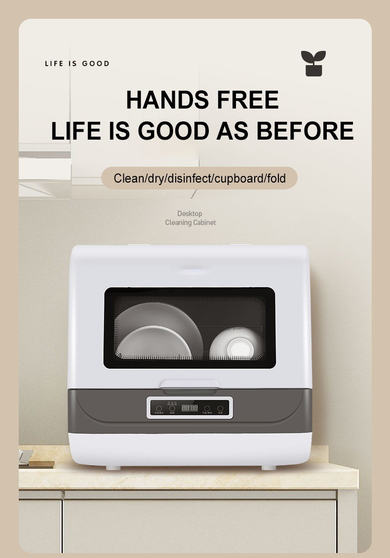 Portable Mini Countertop Dishw - Kitchen Appliances Countertop ulasan dan harga