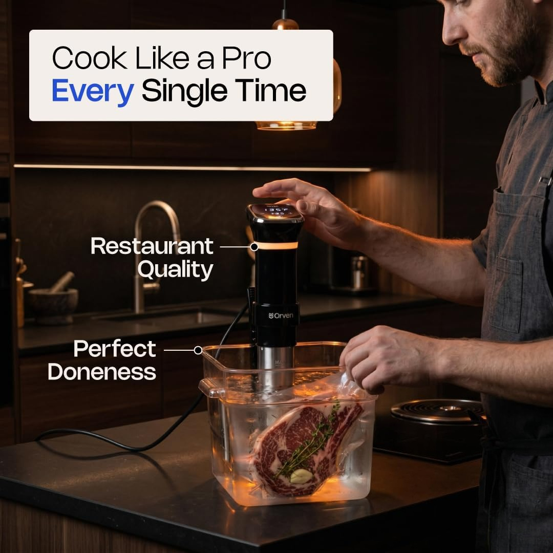 1100W Sous Vide Cooker, Precis - Sous Vide Immersion ulasan dan harga