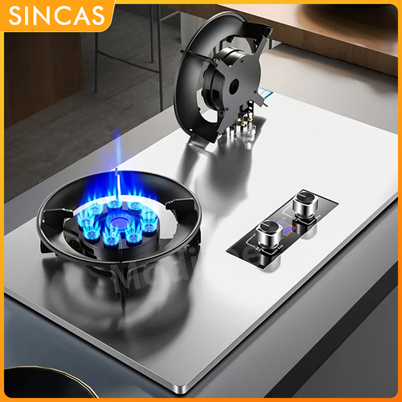 8.5Kw Gas Stove Dual Stove Hou - Kitchen Appliances Online ulasan dan harga