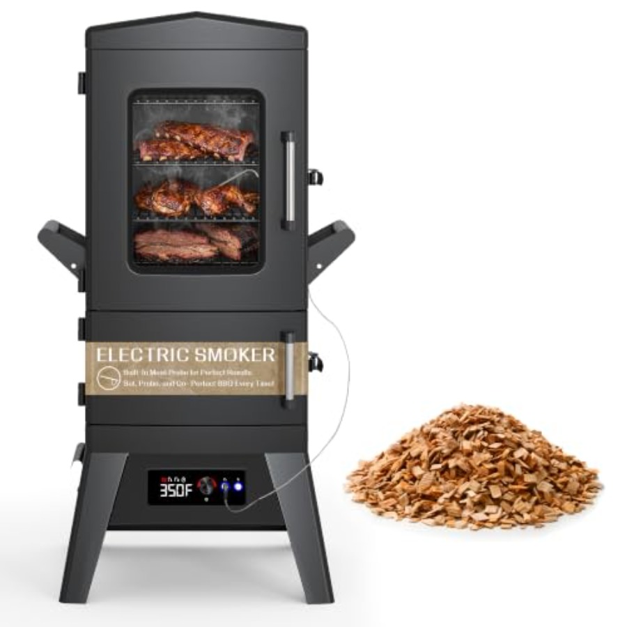 Large Vertical Electric Smoker - Electric Smoker Bbq ulasan dan harga
