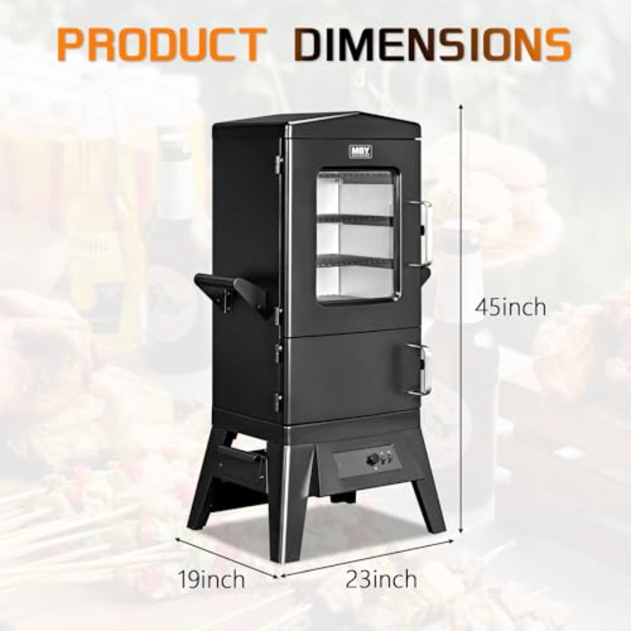 Large Vertical Electric Smoker - Electric Smoker Bbq ulasan dan harga