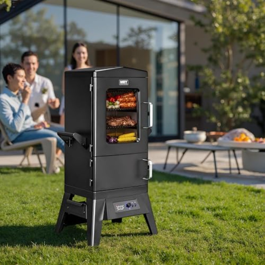 Large Vertical Electric Smoker - Electric Smoker Bbq ulasan dan harga