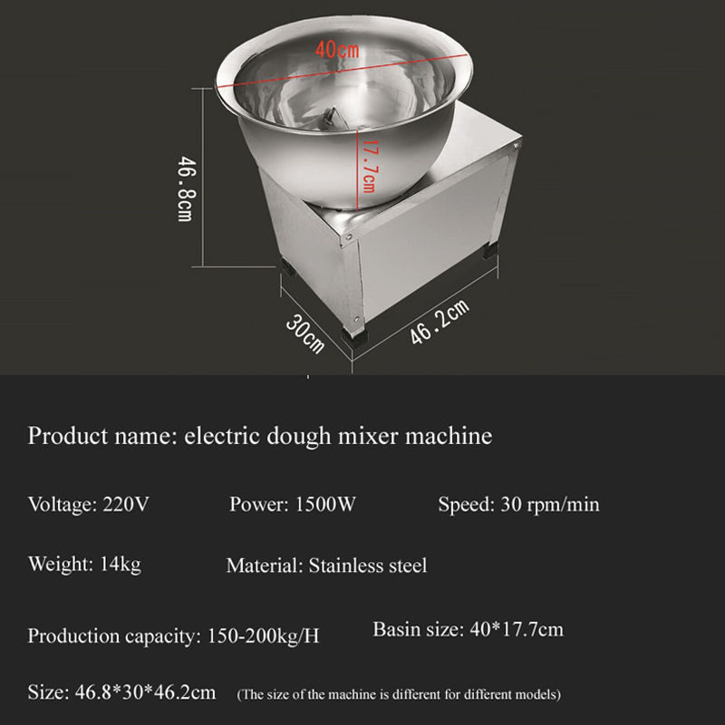 Flour Dough Mixer Machine Knea - Kitchen Appliances Are ulasan dan harga