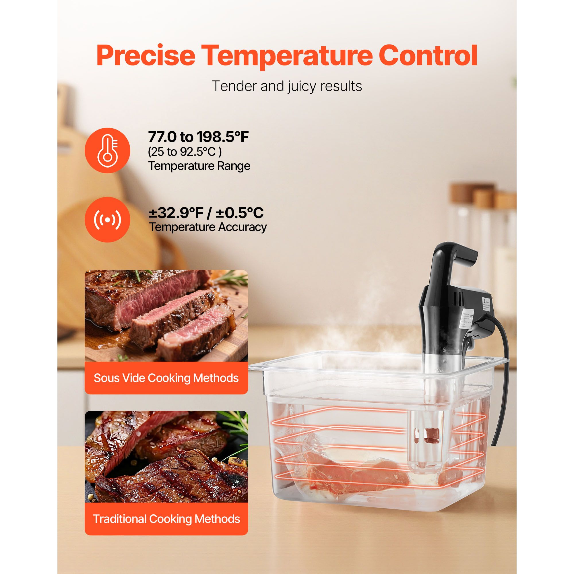Sous Vide Precision Cooker, 11 - Sous Vide Immersion ulasan dan harga