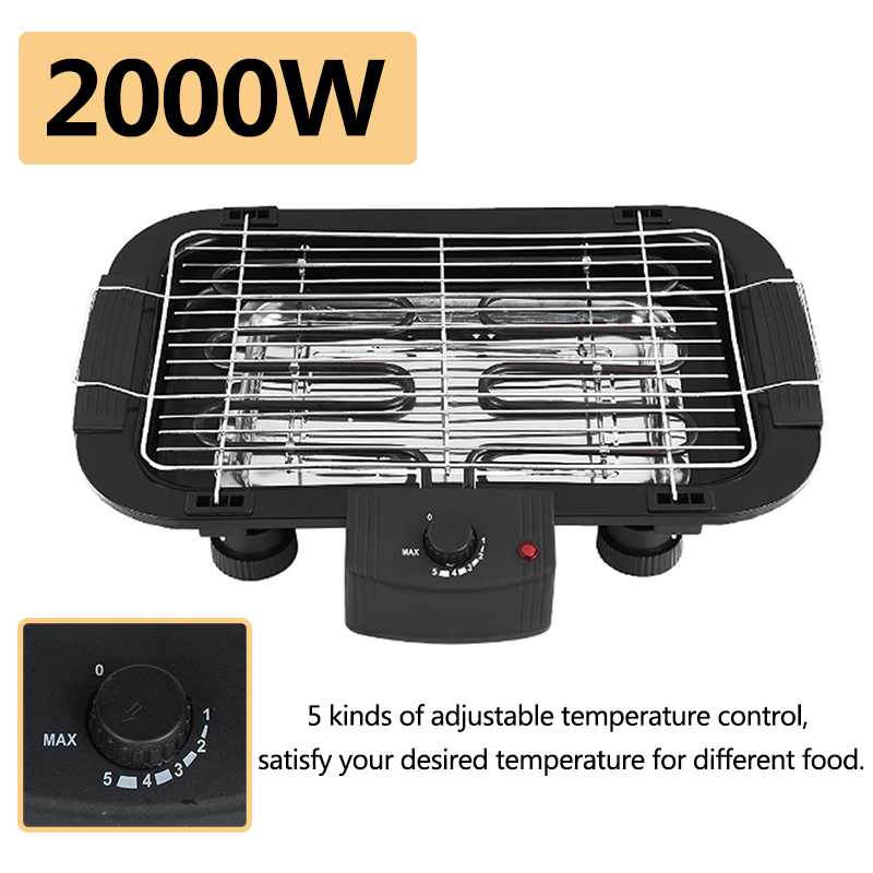 Household Smokeless Grill 2000 - Electric Smoker Bbq ulasan dan harga