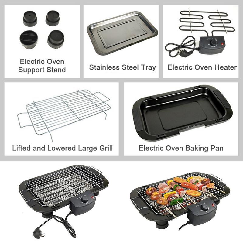 Household Smokeless Grill 2000 - Electric Smoker Bbq ulasan dan harga
