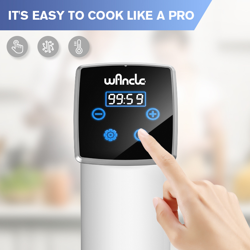 Wancle 1100W Waterproof Vacuum - Sous Vide Immersion ulasan dan harga