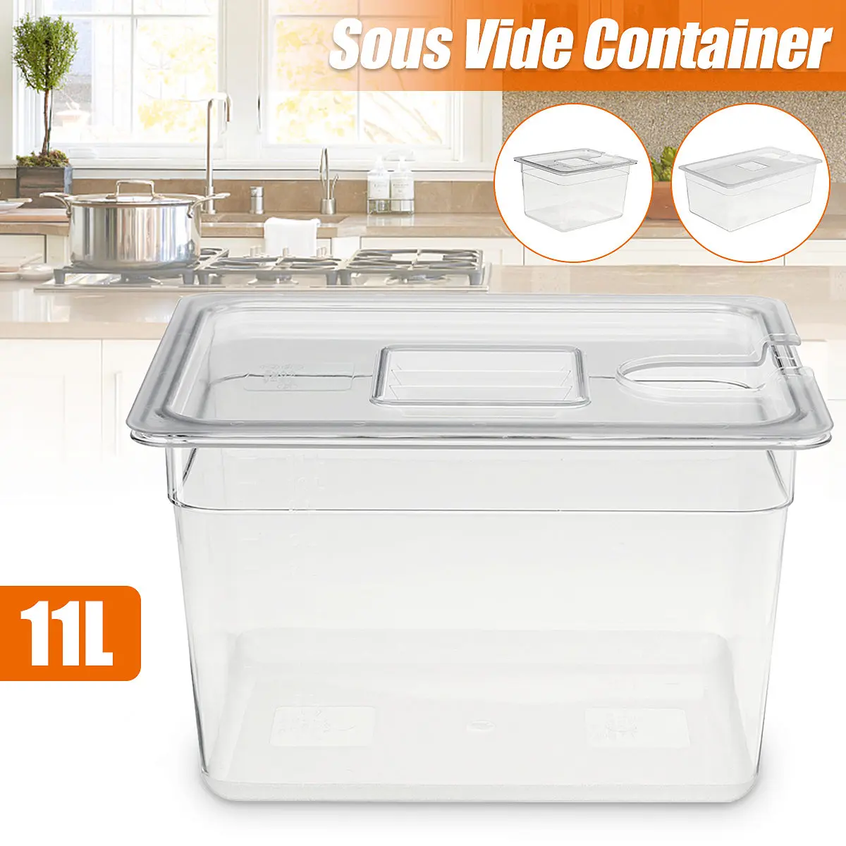6L 11L Sous Vide Container Wat - Sous Vide Immersion ulasan dan harga