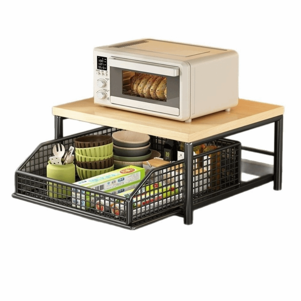 With Drawers Microwave Stand S - Kitchen Appliances Countertop ulasan dan harga