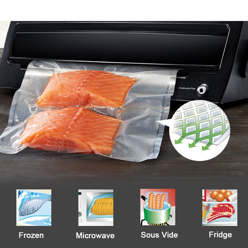Vacuum Food Saver Sealer Bags  - Sous Vide Immersion ulasan dan harga
