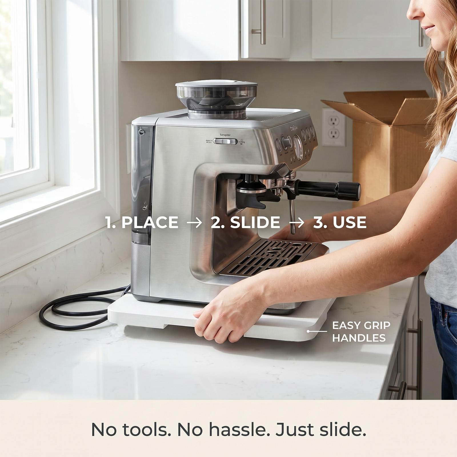 Kitchen Appliance Sliding Tray - Kitchen Appliances Countertop ulasan dan harga