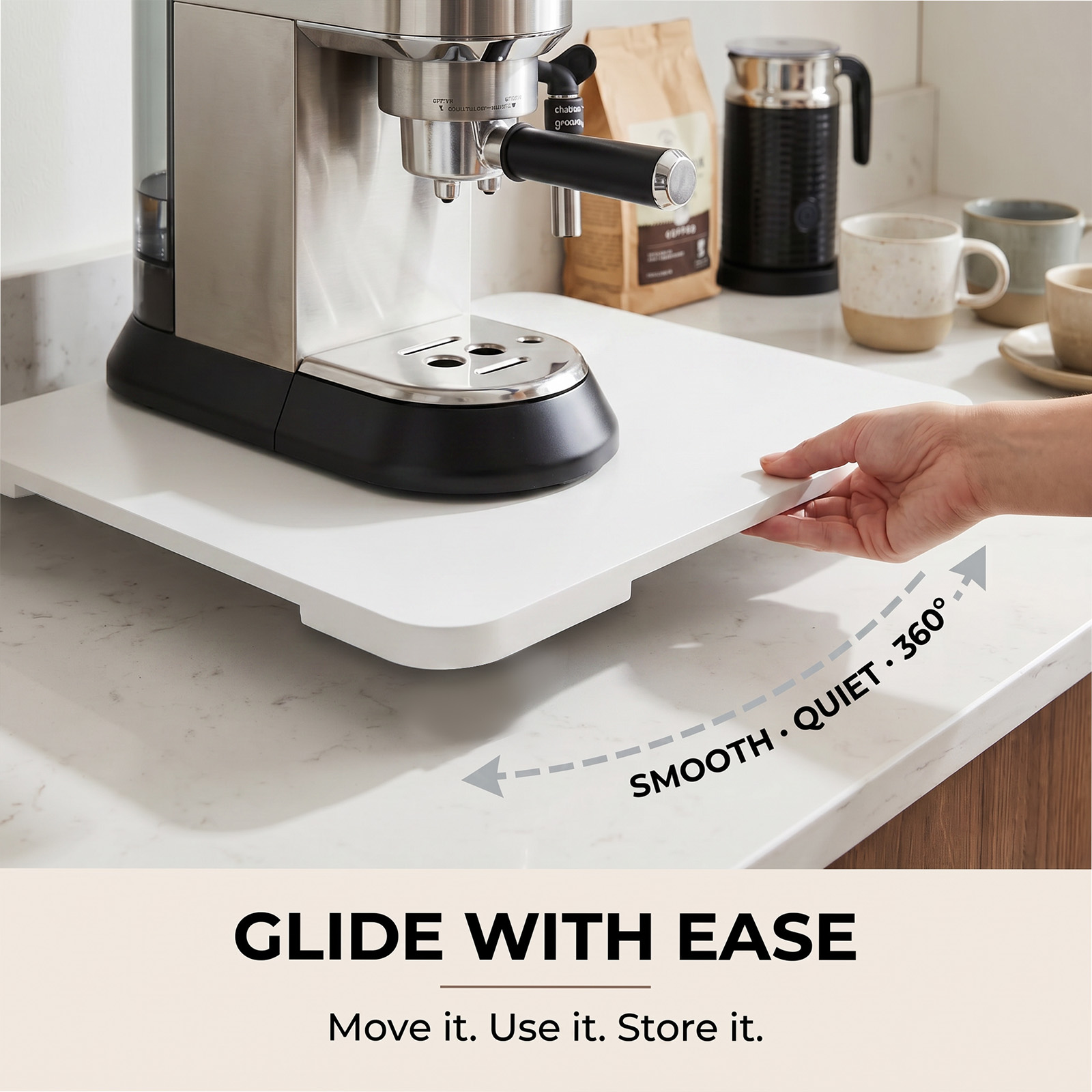 Kitchen Appliance Sliding Tray - Kitchen Appliances Countertop ulasan dan harga