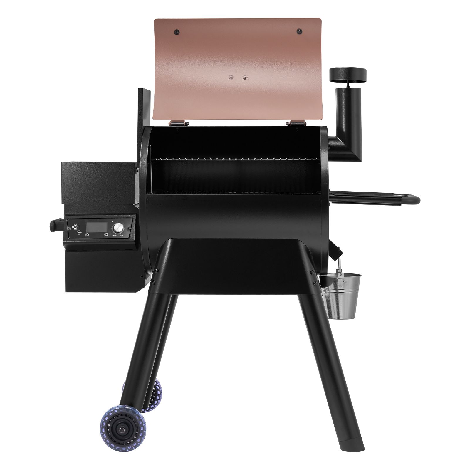 Wood Pellet Grill Smoker, 8 in - Electric Smoker Bbq ulasan dan harga