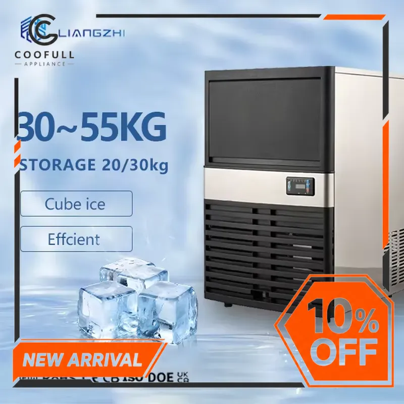 20kg 24H Home Ice Maker Machin - Kitchen Appliances Countertop ulasan dan harga