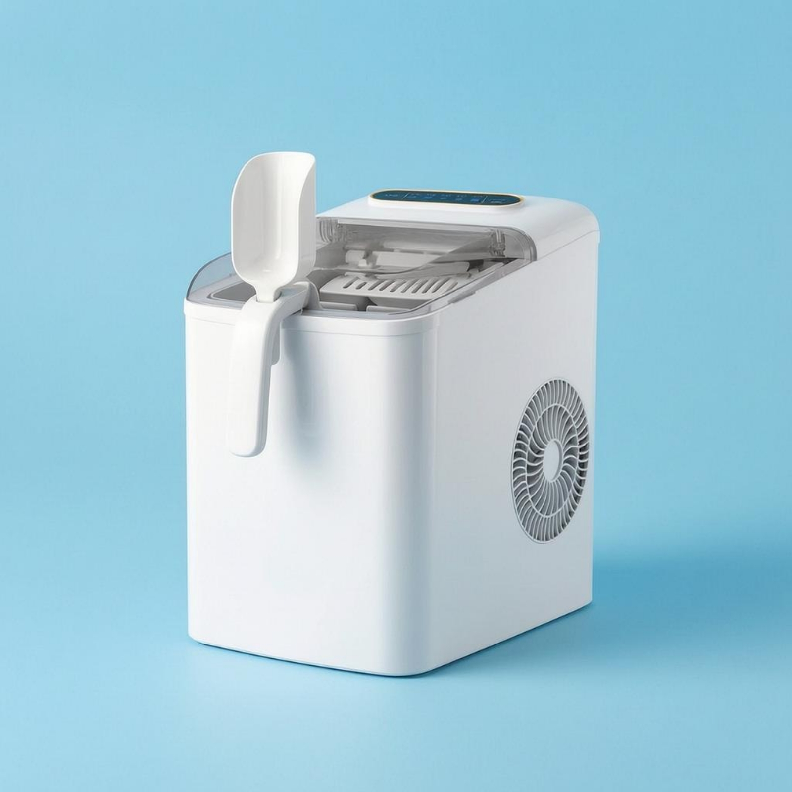 Compact Ice Maker Automatic Wh - Kitchen Appliances Countertop ulasan dan harga