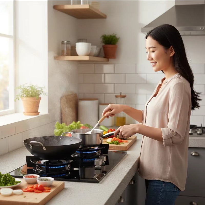 Black Tempered Glass Panel 2 B - Kitchen Appliances Are ulasan dan harga
